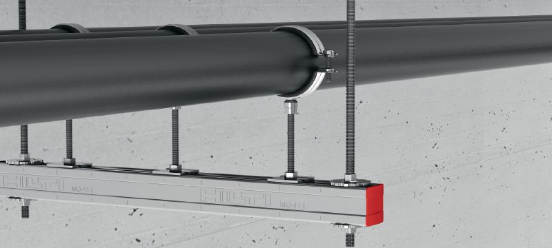 MQZ-TW Trapeze wheel Ultimate galvanized adjustable channel plate for trapeze applications Applications 1