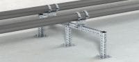 MIC-T Connector Hot-dip galvanized (HDG) connector for fastening MI girders perpendicularly to one another Applications 2