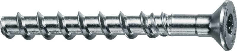 HUS4-C Screw anchor High-performing countersunk head screw anchor for fastening to concrete (carbon steel)