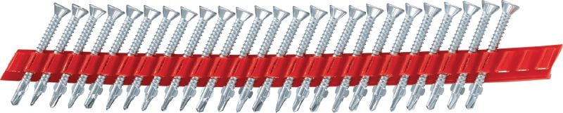 S-WD11Z M1 Wing-tip self-drilling screws Collated wing-tip wood screw (zinc-plated) for screw magazine SD-M 1 and SD-M 2 for fastening wood or cement boards to metal