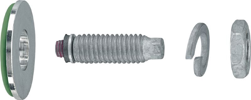 Electrical connector S-BT-EF HC Threaded screw-in stud (Carbon Steel, Metric thread) for electrical connections on steel in mildly corrosive environments. Recommended maximal cross section of connected cable: 120 mm²
